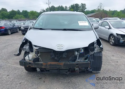 2012 Toyota Sienna Le 7 Passenger from USA, damaged, VIN 5TDJK3DC1CS032185
